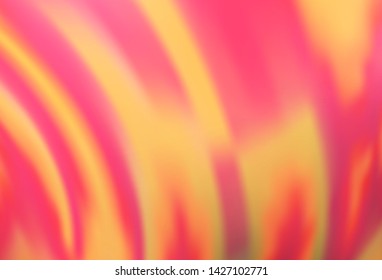 Light Red vector background with lava shapes. Creative illustration in halftone marble style with gradient. The elegant pattern for brand book.