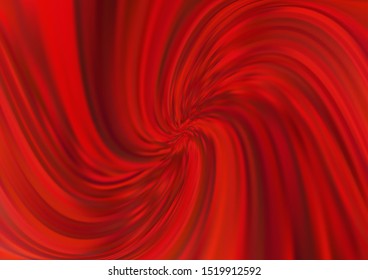 Light Red vector background with lava shapes. Blurred geometric sample with gradient bubbles.  Pattern for your business design.