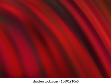 Light Red vector background with lava shapes. Shining illustration, which consist of blurred lines, circles. The template for cell phone backgrounds.