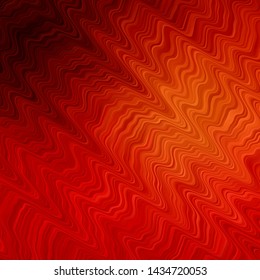 Light Red vector background with lines. Bright sample with colorful bent lines, shapes. Pattern for websites, landing pages.