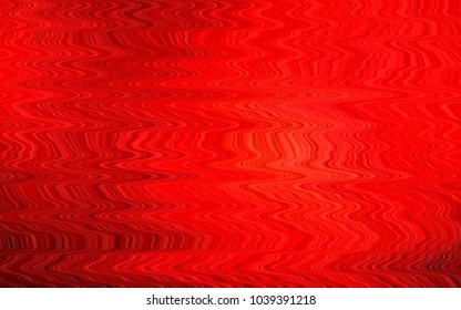 Light Red vector background with liquid shapes. A vague circumflex abstract illustration with gradient. Marble design for your web site.