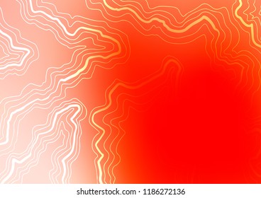 Light Red vector background with liquid shapes. Creative geometric illustration in marble style with gradient. Pattern for your business design.