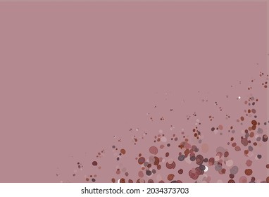 Light Red vector background with liquid shapes. A vague circumflex abstract illustration with gradient. The elegant pattern for brand book.