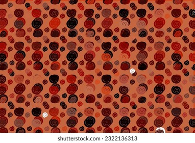 Light Red vector background with liquid shapes. A completely new color illustration in marble style. A completely new template for your business design.