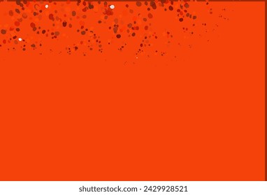 Light Red vector background with liquid shapes. A vague circumflex abstract illustration with gradient. A completely new template for your business design.