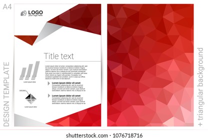 Light Red vector  background for presentations. Glitter abstract design concept with text box. New design for a poster, banner of your website.