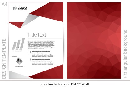 Light Red vector  background for presentations. Modern abstract design concept with colorful gradient. Beautiful design for cover of notepads.