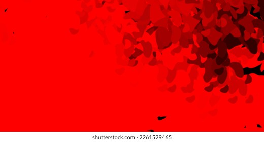 Light red vector background with random forms. Simple design in abstract style with gradient forms. Elegant design for wallpaper set.