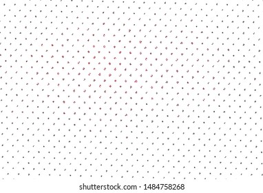 Light Red vector background with signs of alphabet. Abstract illustration with colored latin alphabet. Pattern for school, grammar websites.