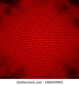 Light Red vector background with small and big stars. Colorful illustration in abstract style with gradient stars. Design for your business promotion.