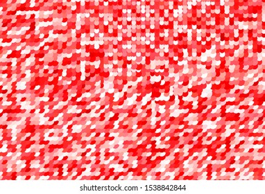 Light Red vector background with spots. Modern abstract illustration with colorful water drops. New template for your brand book.