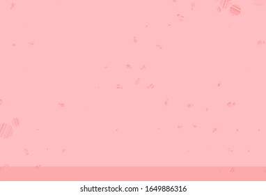 Light Red vector background with spots. Glitter abstract illustration with blurred drops of rain. Design for poster, banner of websites.
