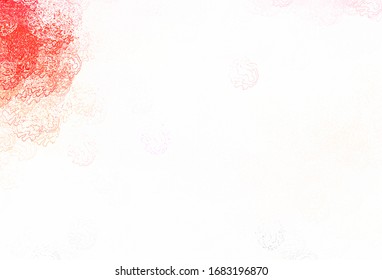 Light Red vector background with spots, lines. Beautiful colorful illustration with circles, lines. Design for your business advert.