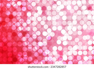 Light Red vector background with spots. Beautiful colored illustration with blurred circles in nature style. New template for your brand book.