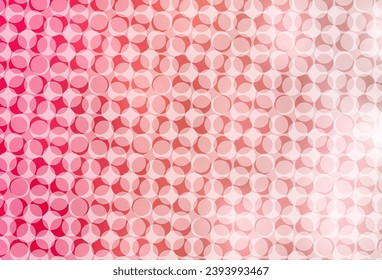 Light Red vector background with spots. Blurred bubbles on abstract background with colorful gradient. Design for poster, banner of websites.