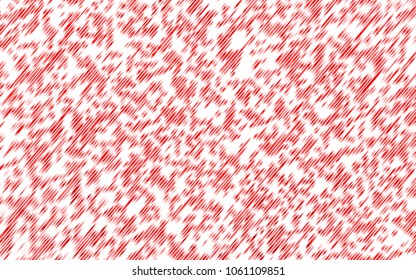 Light Red vector background with straight lines. Modern geometrical abstract illustration with staves. Smart design for your business advert.