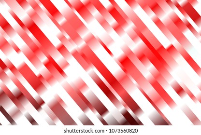 Light Red vector background with straight lines. Shining colored illustration with narrow lines. The pattern can be used for websites.