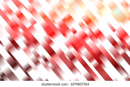 Light Red vector background with straight lines. Blurred decorative design in simple style with lines. The pattern can be used for busines ad, booklets, leaflets