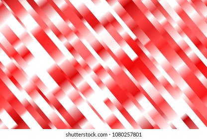 Light Red vector background with straight lines. Modern geometrical abstract illustration with staves. The pattern can be used as ads, poster, banner for commercial.