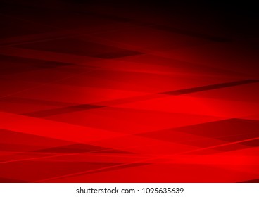 Light Red vector background with straight lines. Decorative shining illustration with lines on abstract template. Smart design for your business advert.