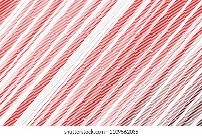 Light Red vector background with straight lines. Blurred decorative design in simple style with lines. Smart design for your business advert.
