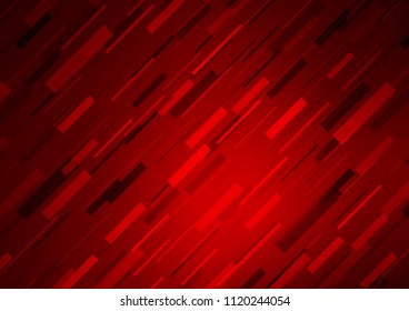 Light Red vector background with straight lines. Shining colored illustration with narrow lines. The pattern can be used for websites.