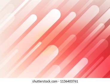 Light Red vector background with straight lines. Shining colored illustration with narrow lines. Smart design for your business advert.