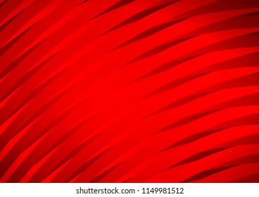 Light Red vector background with straight lines. Lines on blurred abstract background with gradient. The pattern can be used for busines ad, booklets, leaflets