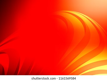 Light Red vector background with straight lines. Lines on blurred abstract background with gradient. Smart design for your business advert.