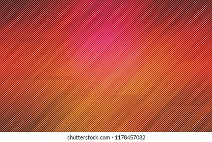 Light Red vector background with straight lines. Glitter abstract illustration with colored sticks. Pattern for your busines websites.
