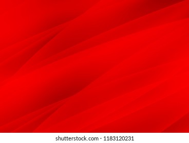 Light Red vector background with straight lines. Lines on blurred abstract background with gradient. Best design for your ad, poster, banner.