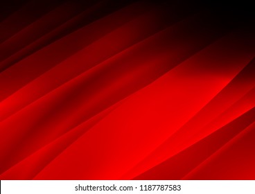 Light Red vector background with straight lines. Decorative shining illustration with lines on abstract template. Best design for your ad, poster, banner.