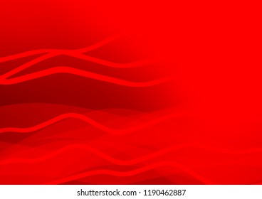 Light Red vector background with straight lines. Lines on blurred abstract background with gradient. Smart design for your business advert.