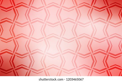 Light Red vector background with straight lines. Modern geometrical abstract illustration with Lines. Pattern for ads, posters, banners.