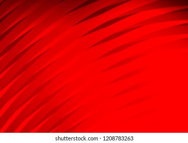 Light Red vector background with straight lines. Blurred decorative design in simple style with lines. Smart design for your business advert.