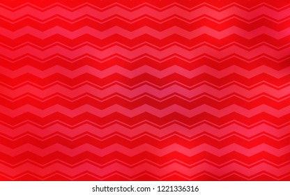 Light Red vector background with straight lines. Shining colored illustration with sharp stripes. Template for your beautiful backgrounds.