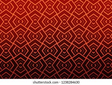 Light Red vector background with straight lines. Shining colored illustration with narrow lines. Smart design for your business advert.