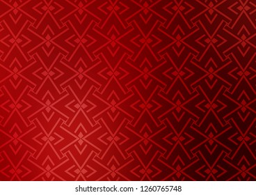 Light Red vector background with straight lines. Shining illustration with lines on abstract template. Best design for your ad, poster, banner.