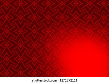 Light Red vector background with straight lines. Shining colored illustration with narrow lines. Backdrop for TV commercials.