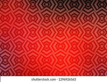 Light Red vector background with straight lines. Blurred decorative design in simple style with lines. Pattern for business booklets, leaflets.