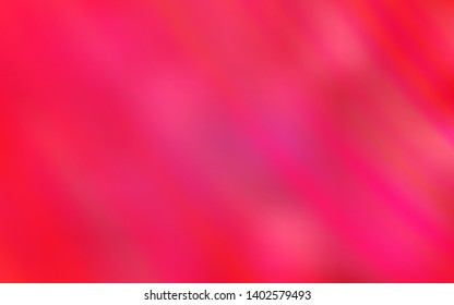 Light Red vector background with straight lines. Lines on blurred abstract background with gradient. Pattern for ad, booklets, leaflets.