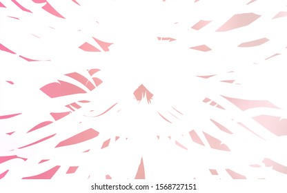 Light Red vector background with straight lines. Shining colored illustration with sharp stripes. Pattern for ads, posters, banners.