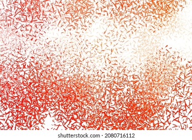 Light Red vector background with straight lines. Lines on blurred abstract background with gradient. Pattern for ads, posters, banners.