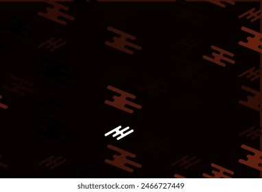 Light Red vector background with straight lines. Glitter abstract illustration with colored sticks. Best design for your ad, poster, banner.
