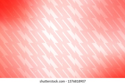 Light Red vector background with stright stripes. Shining colored illustration with sharp stripes. Pattern for ad, booklets, leaflets.