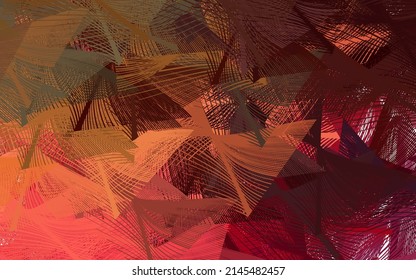 Light Red vector background with stright stripes. Shining colored illustration with sharp stripes. Pattern for your busines websites.