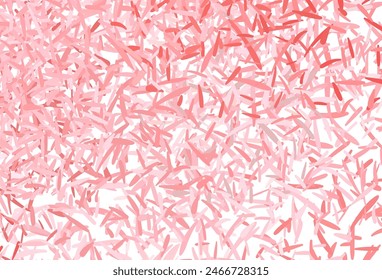 Light Red vector background with stright stripes. Colorful shining illustration with lines on abstract template. Best design for your ad, poster, banner.