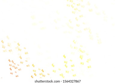 Light Red vector background with symbols of 30, 50, 90 % sales. Illustration with signs of sales on abstract template. Pattern for ads, posters, banners of sales.