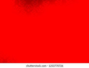 Light Red vector background with triangles, rectangles. Glitter abstract illustration with squares, lines. Pattern for busines ad, booklets, leaflets