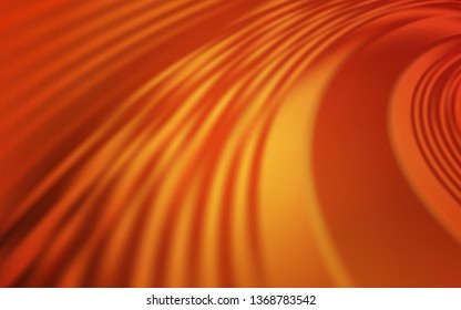 Light Red vector background with wry lines. Glitter abstract illustration with wry lines. Brand new design for your ads, poster, banner.